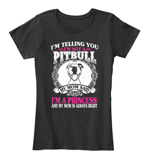 Pitbull Princess Black Kaos Front