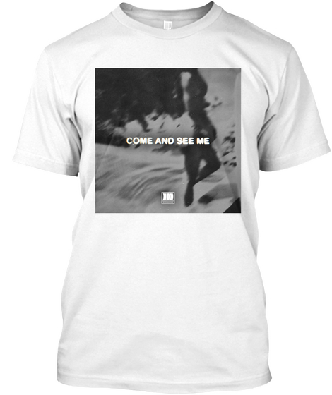 Partynextdoor Come And See Me Limited White T-Shirt Front