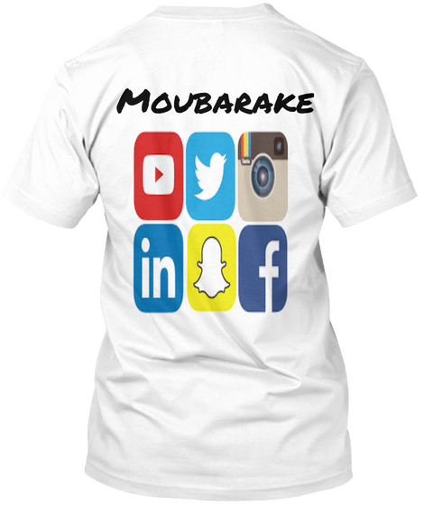 Moubarake White Camiseta Back