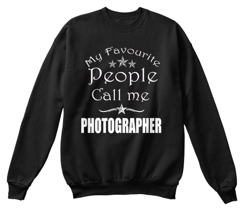 Ltd People Call Photographer Black Kaos Front