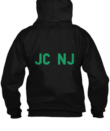 Jc Nj Black T-Shirt Back