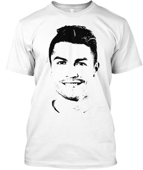 Cristian Ronaldo  Shirt 2017 White Camiseta Front