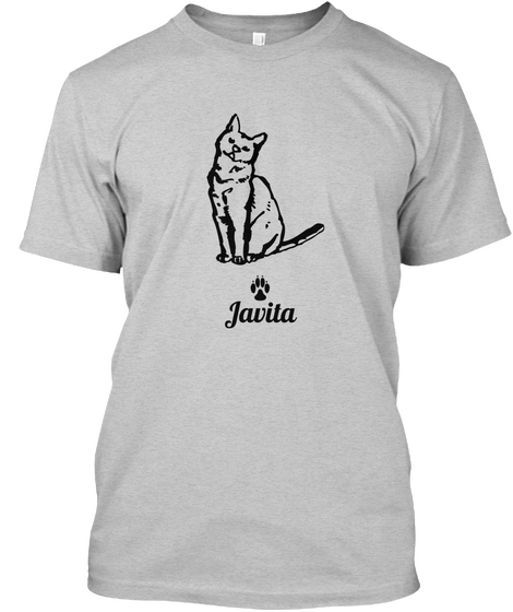 Javita Light Steel T-Shirt Front