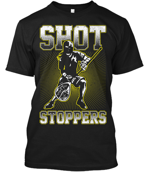 Shot Stoppers Black Camiseta Front