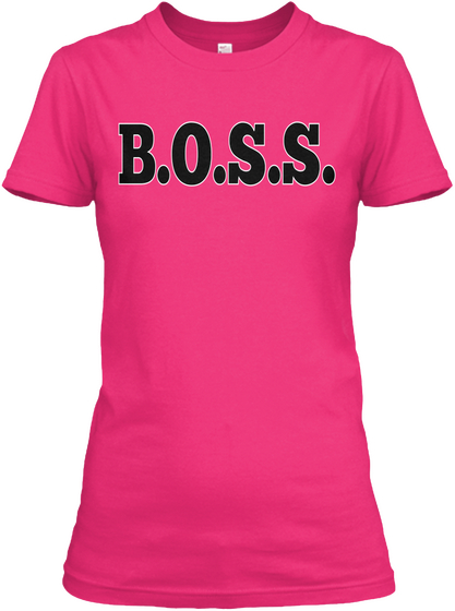 B.O.S.S. Heliconia Kaos Front