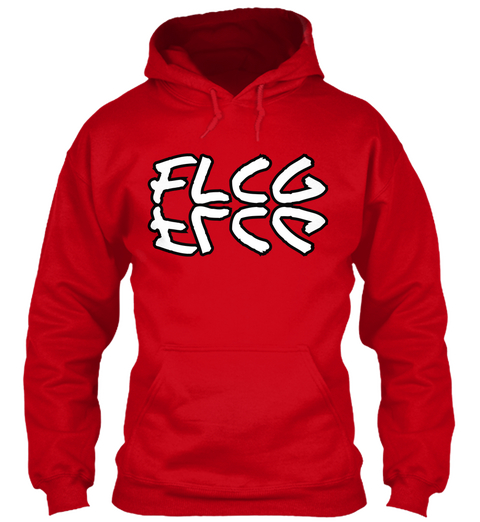 Flcg Red Camiseta Front
