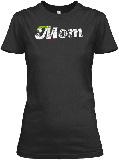 Somaliland Mom Somalilander Mother's Day Black áo T-Shirt Front