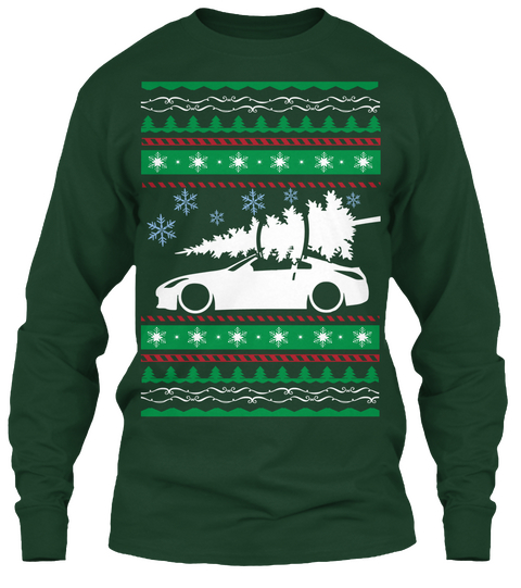 Ultimate Ugly Christmas Sweater $10 Off Forest Green Kaos Front