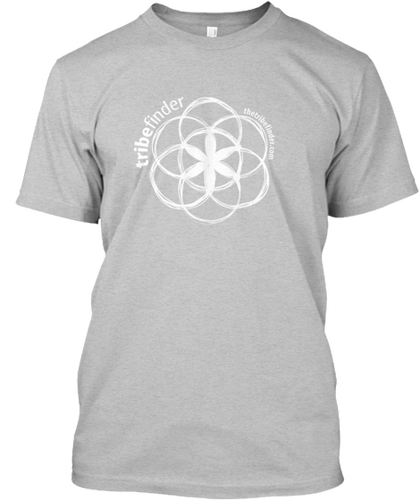 Tribefinder Thetribefinder.Com Light Heather Grey  Kaos Front