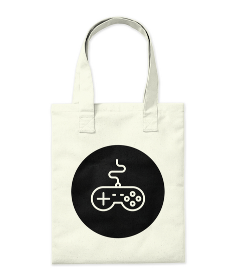 Gaming Bag Natural T-Shirt Back