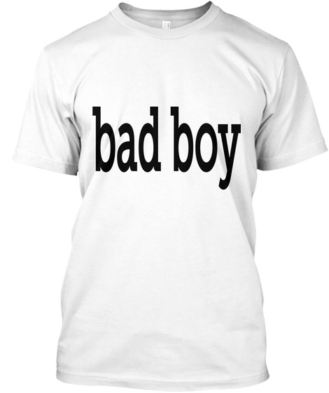 Bad Boy White T-Shirt Front