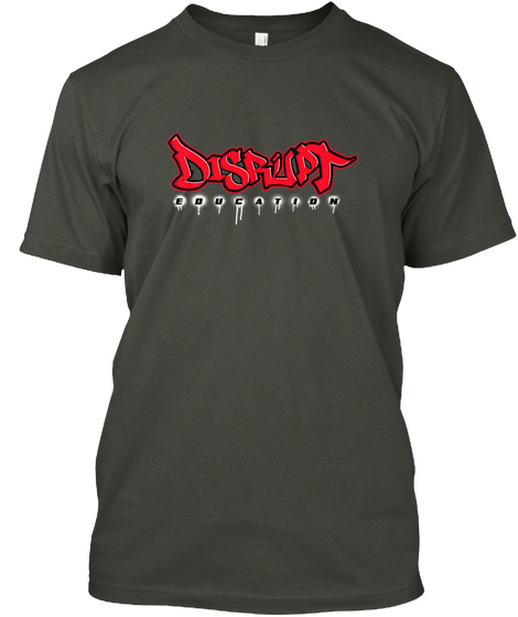 Discript Education Smoke Gray Camiseta Front
