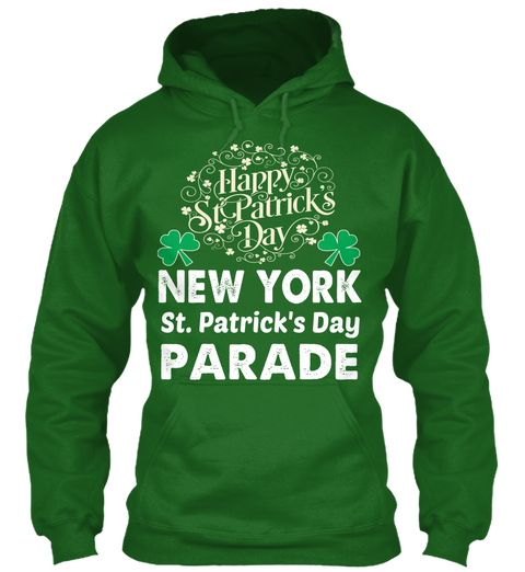 Happy St.Patrick's Day New York St. Patrick's Day Parade Irish Green T-Shirt Front