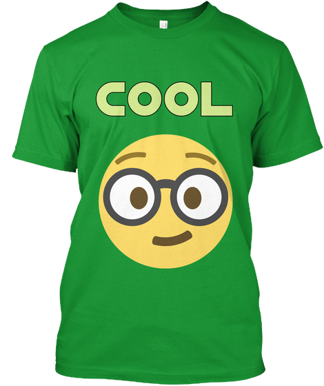 Cool Kelly Green T-Shirt Front