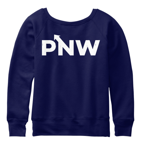 Pnw Navy  T-Shirt Back