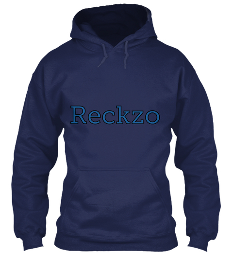 Reckzo Navy T-Shirt Front