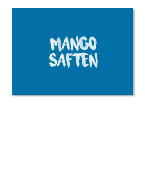 Mango Saften Royal Blue T-Shirt Front