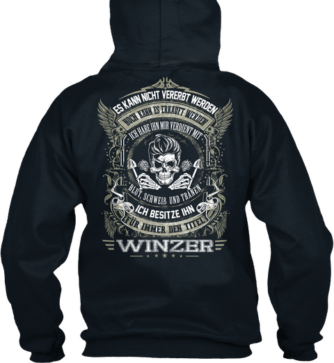 Winzer French Navy Kaos Back