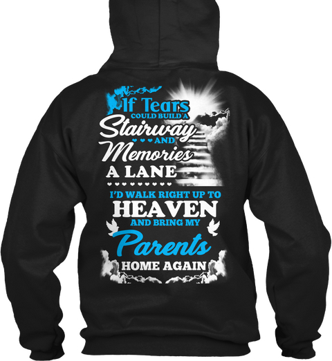 Stairway Parents Black Camiseta Back