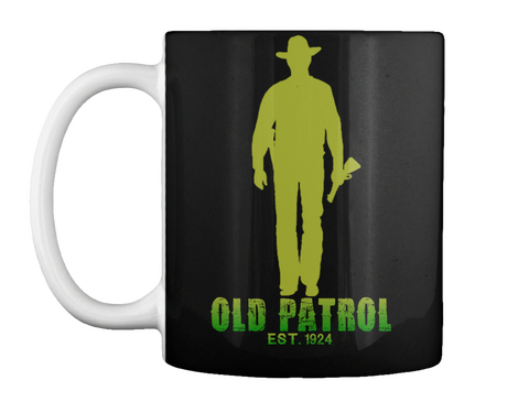 Old Patrol 2 A   Coffee Mug Black Maglietta Front
