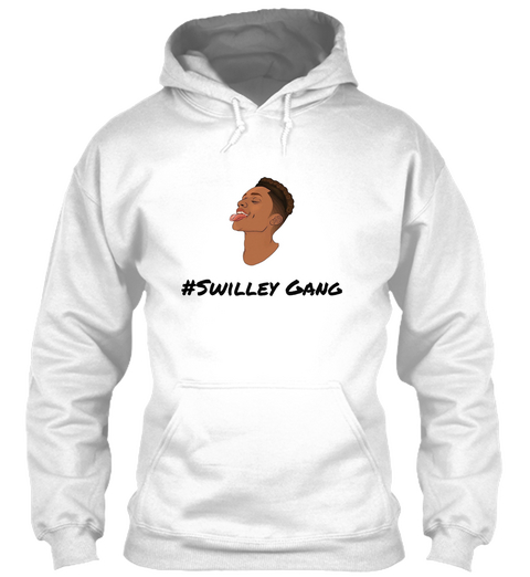 #Swilleygang White T-Shirt Front