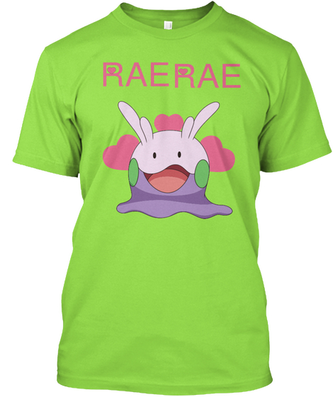 Raerae Lime T-Shirt Front