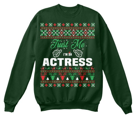 Trust Me I M An Actress Deep Forest  Camiseta Front