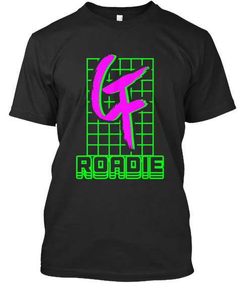 Cf Roadie Black Camiseta Front