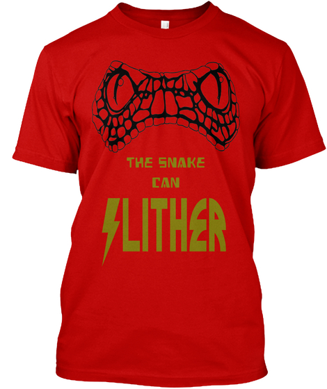 The Snake
Can Slither Classic Red áo T-Shirt Front