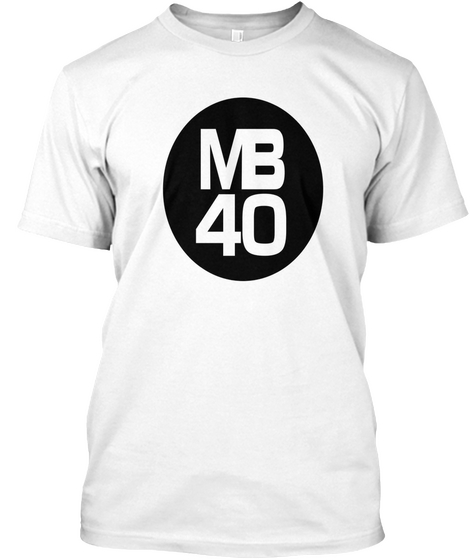 Mb 40 White Camiseta Front