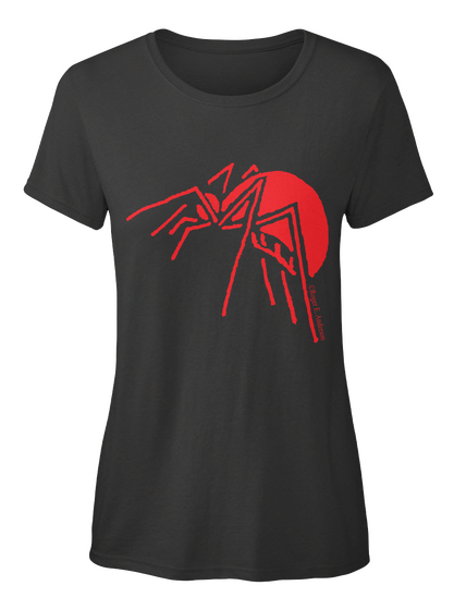 Spider Women's T Shirt (Europe) Black Camiseta Front