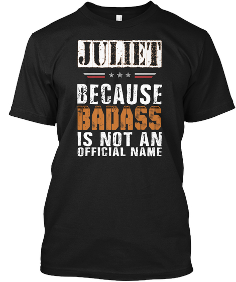 Juliet Because Badass Is Not An Official Name Black Kaos Front