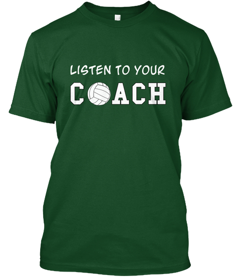 Listen To Your C Ach Deep Forest T-Shirt Front