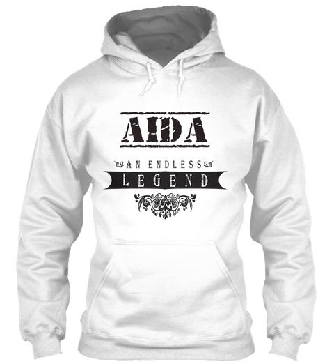 Aida An Endless Legend White áo T-Shirt Front