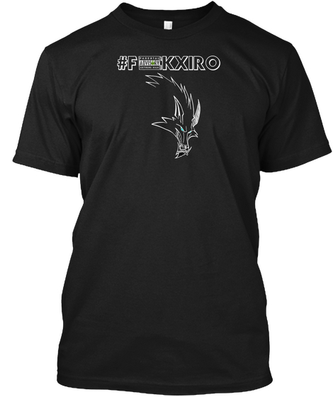 Fukxiro Black T-Shirt Front