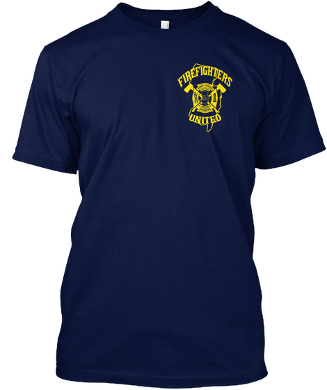 Firefighters United Navy Kaos Front
