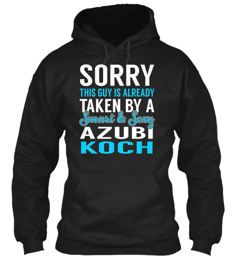 Azubi Koch Black T-Shirt Front