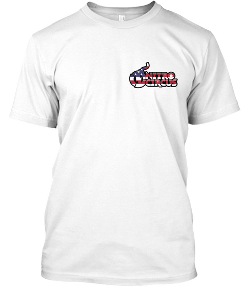 Nitro Circus White T-Shirt Front