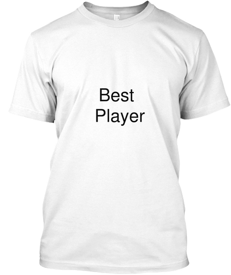 Forknite Best 
Player White T-Shirt Front