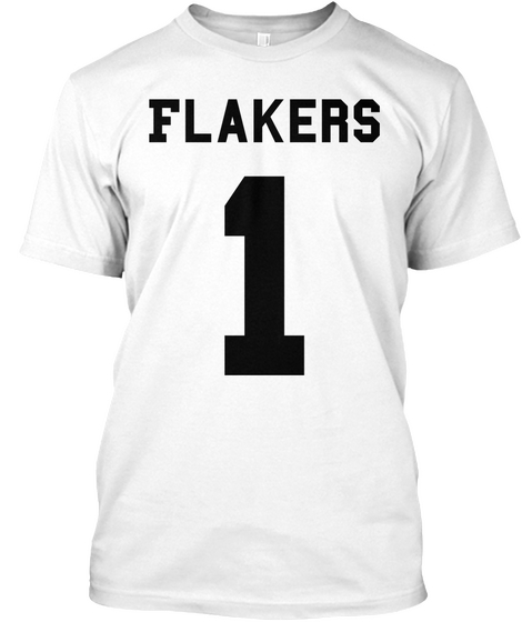 Flakers 1 White T-Shirt Front