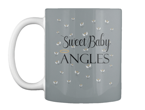 Sweet Baby Angles Mug Md Grey T-Shirt Front