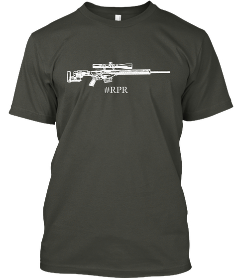 #Rpr Smoke Gray T-Shirt Front
