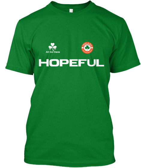 A State Of Hopeful Bright Green T-Shirt Front