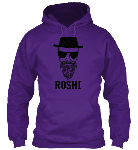 Roshi  Heisenberg 2017 57 Purple T-Shirt Front