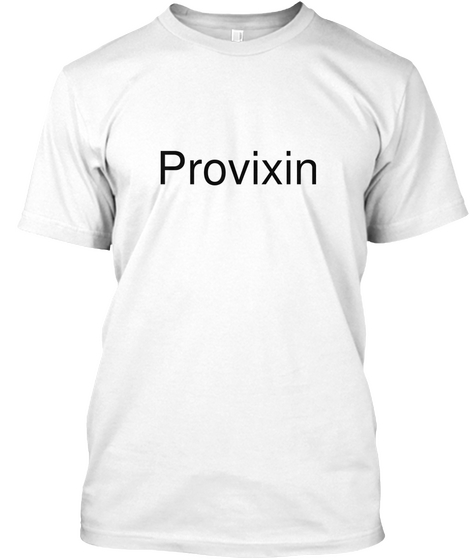 Provixin White T-Shirt Front