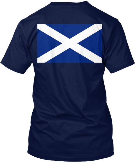 Clan Boyle Navy Camiseta Back