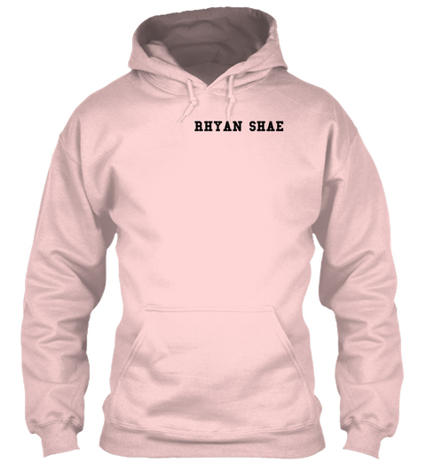 Rhyan Shae Light Pink T-Shirt Front