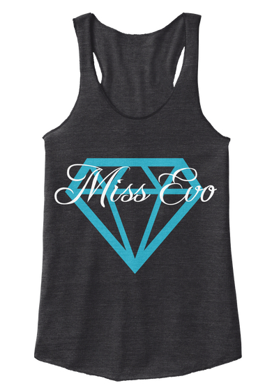 Miss Evo Eco Black T-Shirt Front