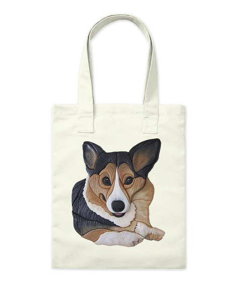 Labrador Totes Natural T-Shirt Front