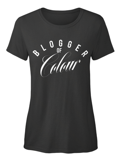 Blogger Of Colour Black T-Shirt Front